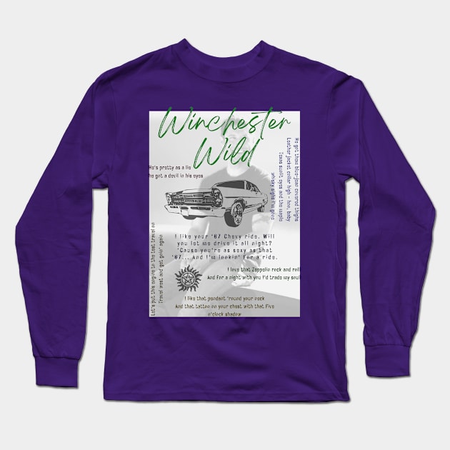 Winchester Wild Long Sleeve T-Shirt by charmin365